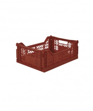 Folding Crates Midi - Tile Red