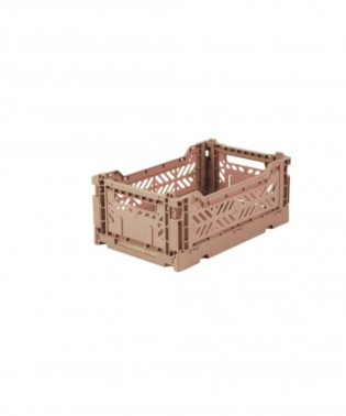 Folding Crates Mini - Warm Taupe