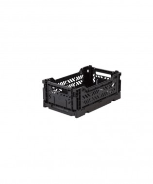 Folding Crates Mini - Black