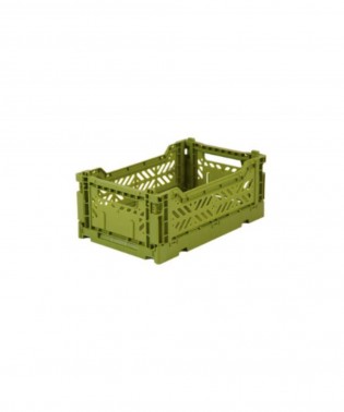 Folding Crates Mini - Olive